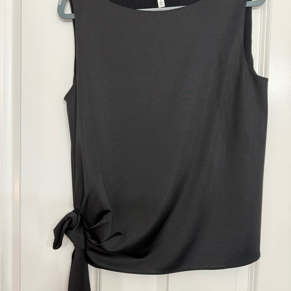 Black Elegant  Sleeveless Top from Milly size small